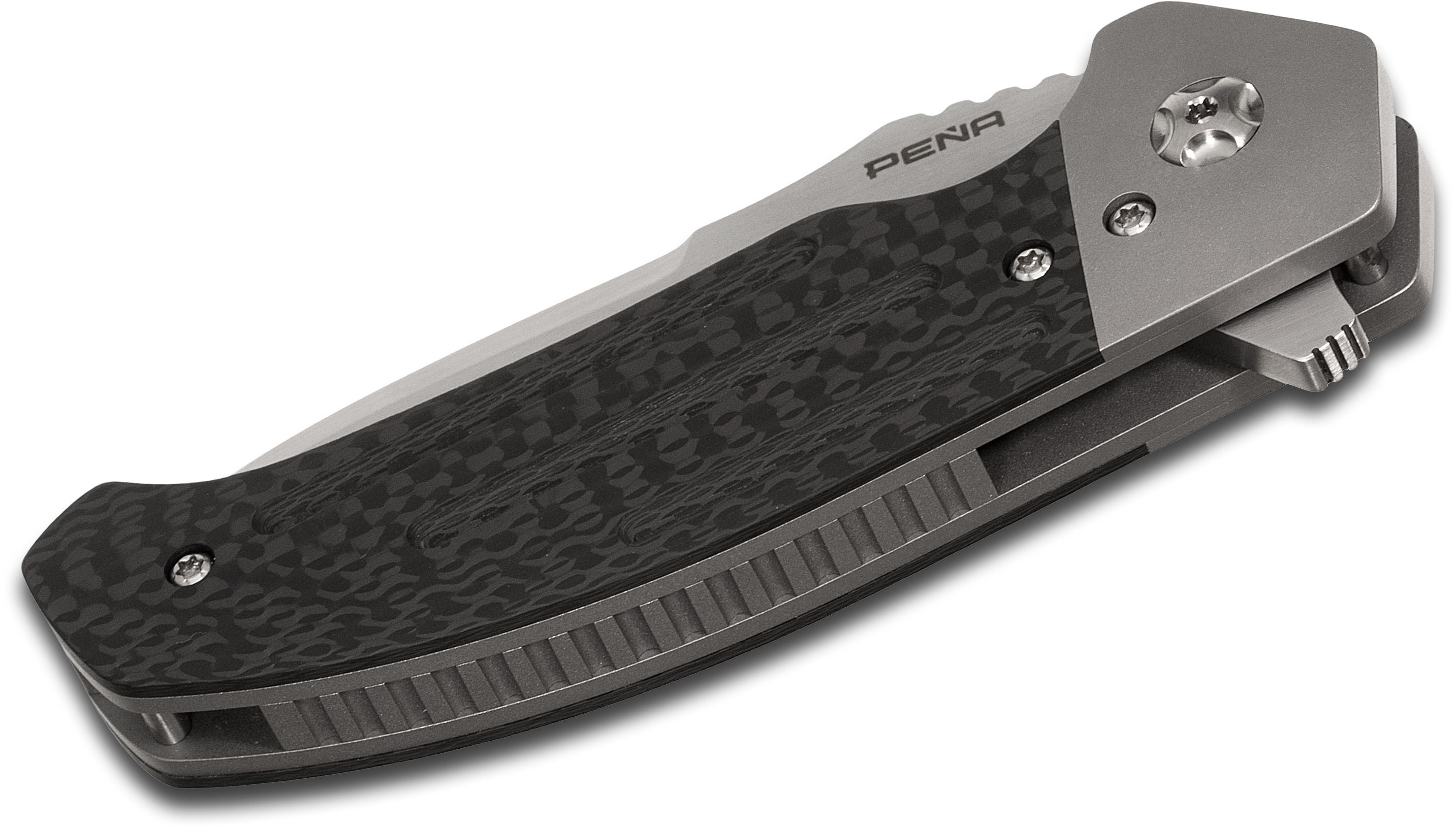 Enrique Pena Custom Diesel 4.5 2-Tone Titanium Flipper